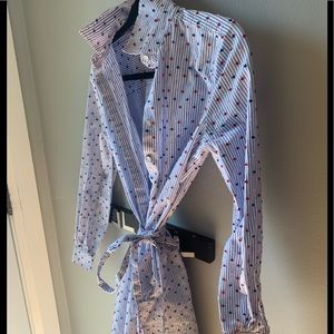 Brooks Brothers Shirt Dress 💯 Cotton with Pockets